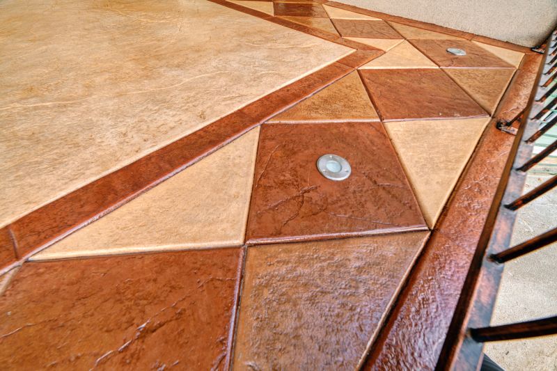 Porch Tile Installation detail