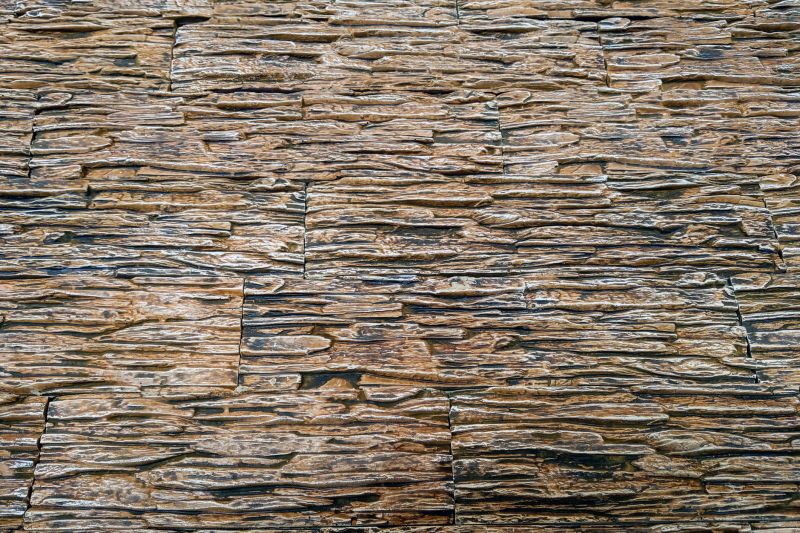 Slate Backsplash Installation