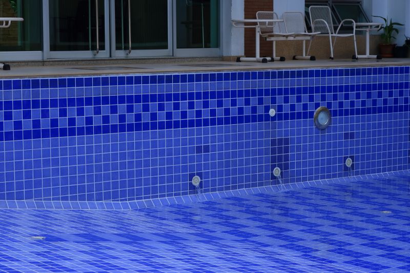 Poolside Tile Area